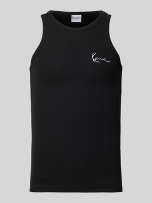 Tanktop mit Label-Stitching Shop The Look MANNEQUINE