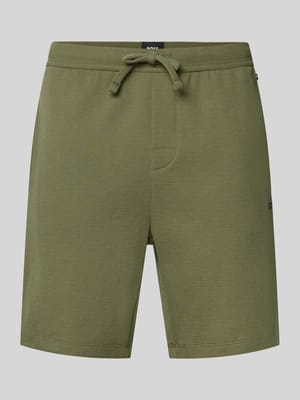 Regular Fit Sweatshorts aus Baumwoll-Mix Modell 'WAFFLE SHORTS' Shop The Look MANNEQUINE