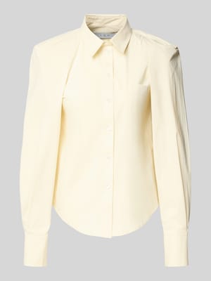 Hemdbluse aus Baumwoll-Mix Shop The Look MANNEQUINE