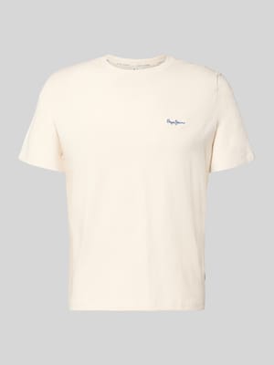 Regular fit T-shirt van 100% katoen Model 'CONNOR' Shop The Look MANNEQUINE