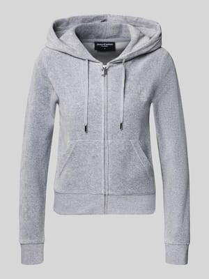 Sweatjacke mit Label-Stitching Modell 'ROBERTSON' Shop The Look MANNEQUINE