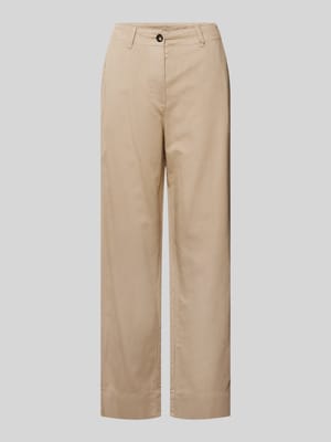 Tapered Chino aus Baumwoll-Lyocell-Leinen-Mix Shop The Look MANNEQUINE