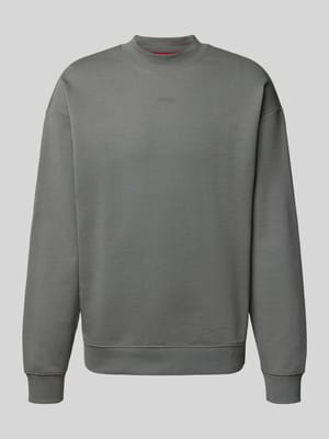 Regular Fit Sweatshirt aus reiner Baumwolle Modell 'DAPOCREW' Shop The Look MANNEQUINE