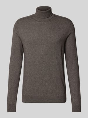 Regular fit gebreide pullover van puur katoen, model 'BERG' Shop The Look MANNEQUINE