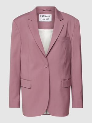 Blazer met paspelzak op de borst Shop The Look MANNEQUINE