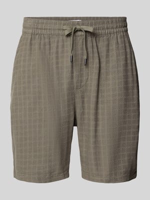 Regular Fit Shorts aus Viskose-Leinen-Mix Modell 'TEL LATHAM' Shop The Look MANNEQUINE