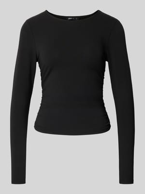 Regular Fit Langarmshirt aus Baumwoll-Mix Modell 'MIRA' ' Shop The Look MANNEQUINE