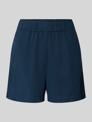 Regular Fit Shorts mit elastischem Bund Shop The Look MANNEQUINE