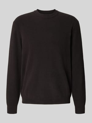 Regular Fit Longsleeve mit Rundhalsausschnitt Shop The Look MANNEQUINE