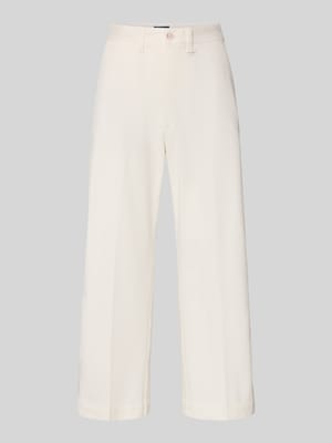 Chinosy o skróconym kroju z kieszeniami z wypustkami na tyle Shop The Look MANNEQUINE