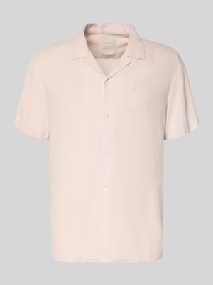 Regular Fit Freizeithemd aus Leinen-Lyocell-Mix Shop The Look MANNEQUINE