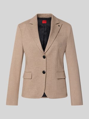 Regular Fit Blazer mit Viskose-Anteil Modell 'ANORIA' Shop The Look MANNEQUINE