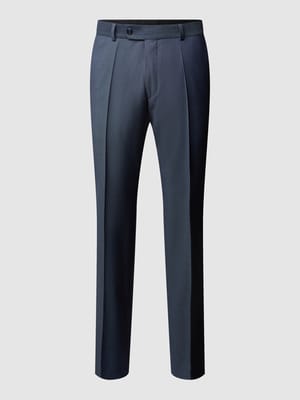 Modern fit pantalon van scheerwol Shop The Look MANNEQUINE