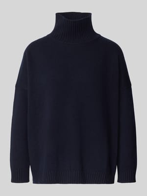 Loose Fit Pullover aus reiner Wolle Modell 'BORGIA' Shop The Look MANNEQUINE