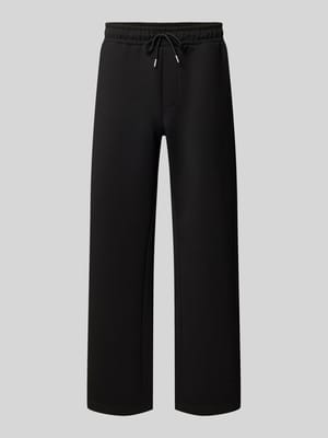 Regular Fit Sweatpants aus Material-Mix Modell 'BILL LEGACY' Shop The Look MANNEQUINE