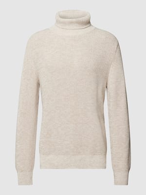 Strickpullover mit Rollkragen Shop The Look MANNEQUINE