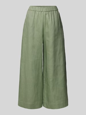 Culotte aus Leinen mit elastischem Bund Modell 'CANNETI' Shop The Look MANNEQUINE