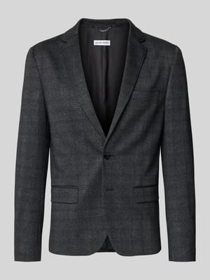 2-knoops colbert met reverskraag, model 'ASHE' Shop The Look MANNEQUINE