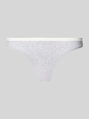 Stringi z elastycznym paskiem z logo Shop The Look MANNEQUINE