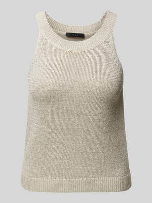 Tanktop in gebreide look Shop The Look MANNEQUINE