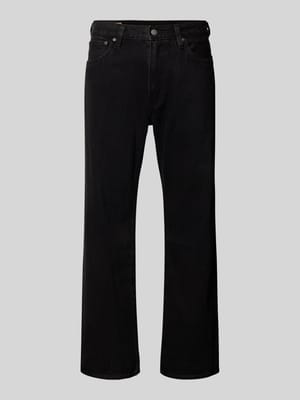 Relaxed Straight Fit Jeans im 5-Pocket-Design Modell '555' Shop The Look MANNEQUINE