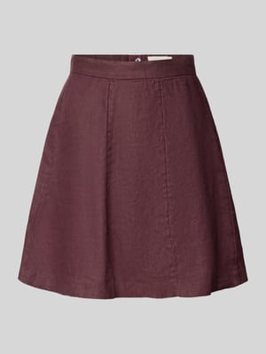 Leinenrock mit Knopfverschluss Modell 'Naira Claritta' Shop The Look MANNEQUINE