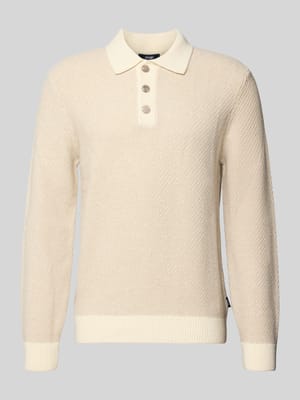 Pullover aus Woll-Mix mit Viskose-Anteil Modell '24Vennios' Shop The Look MANNEQUINE