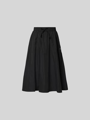 Midirock mit Baumwoll-Anteil Shop The Look MANNEQUINE