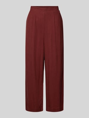 regular fit culotte van mix van viscose en linnen model 'MYMILO' Shop The Look MANNEQUINE