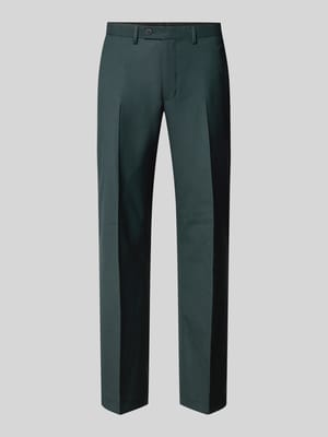 Fijn gestructureerde pantalon met persplooien Shop The Look MANNEQUINE