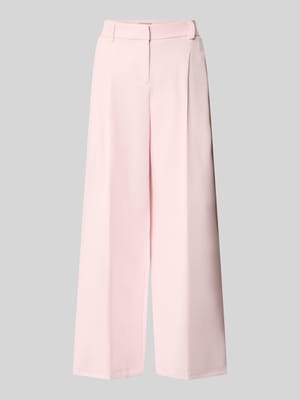 Wide Fit Stoffhose mit Bügelfalten Shop The Look MANNEQUINE