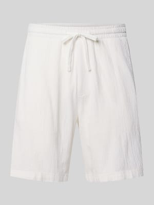 Szorty z tkaniny o kroju relaxed fit z bawełny Shop The Look MANNEQUINE