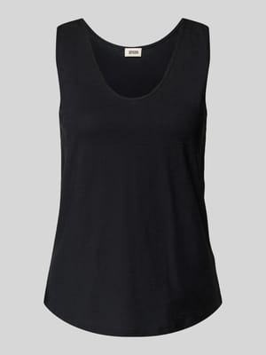 Trägertop mit Rundhalsausschnitt Modell 'SAIMI' Shop The Look MANNEQUINE