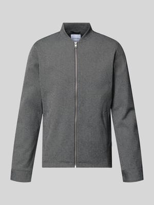 Bluza dresowa z wysoką stójką, krój regular fit Shop The Look MANNEQUINE