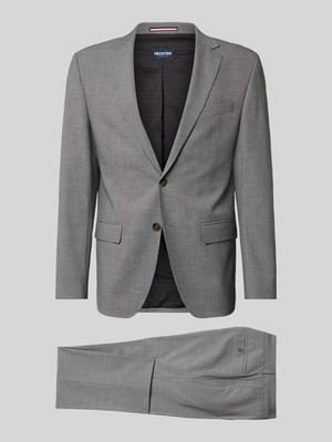 Regular Fit Anzug mit Viskose-Anteil Shop The Look MANNEQUINE