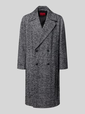Regular Fit Mantel aus Baumwoll-Mix Modell 'Milas2641' Shop The Look MANNEQUINE