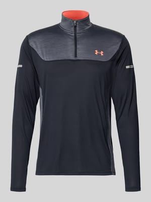 Koszulka funkcyjna ze stójką Model 'Tech Utility 1/4 Zip' Shop The Look MANNEQUINE