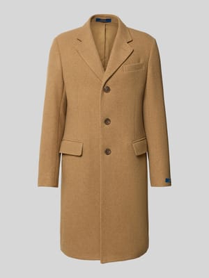 Regular Fit Mantel aus Woll-Mix ' Shop The Look MANNEQUINE