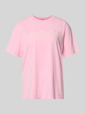 Relaxed Fit T-Shirt mit Logo-Print Modell 'Formation' Shop The Look MANNEQUINE