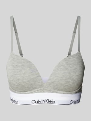 Biustonosz push up z pasem z logo model ‘MODERN CTN’ Shop The Look MANNEQUINE