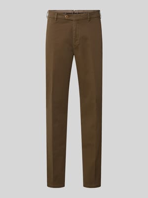Regular Fit Chino aus Baumwoll-Mix Modell 'Lupus' Shop The Look MANNEQUINE