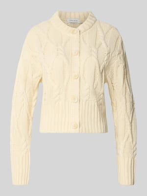 Cardigan mit Zopfmuster Modell 'MAGLE' Shop The Look MANNEQUINE