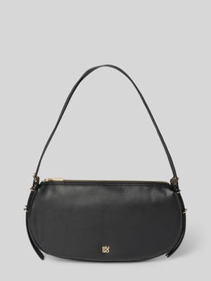 Henkeltasche in Lederoptik mit Logo-Detail Modell 'Neeko P' Shop The Look MANNEQUINE