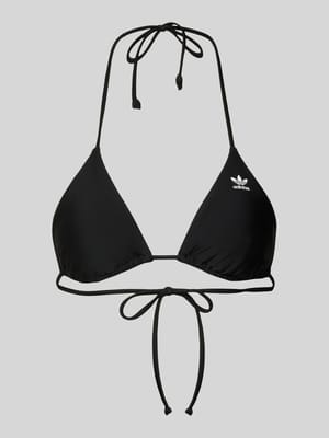 Bikini-Oberteil mit Logo-Print Shop The Look MANNEQUINE