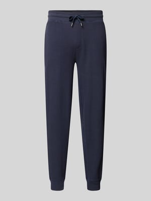 Comfort Fit Sweatpants aus Baumwoll-Mix Modell 'STRUCTURE PANTS' Shop The Look MANNEQUINE