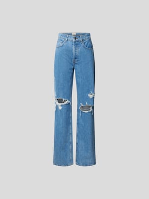 High Waist Jeans mit Bio-Baumwoll-Anteil Shop The Look MANNEQUINE