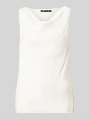 Top met cascadehals Shop The Look MANNEQUINE