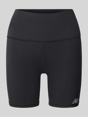 Fietsbroek met logo en elastische band met logo Shop The Look MANNEQUINE