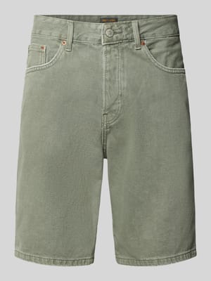Regular Fit Jeansshorts aus reiner Baumwolle Modell 'EDGE' Shop The Look MANNEQUINE