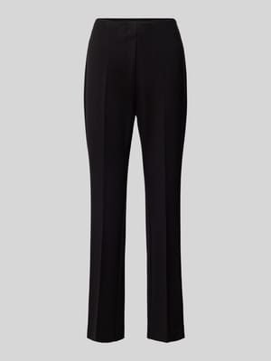 Broek van viscosemix met elastische band, model 'PROTECT' Shop The Look MANNEQUINE